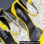 Versace Heel 10cm Pin-Point Sandals Yellow 2023