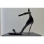 Versace Heel 10cm Pin-Point Sandals Black 2023