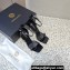 Versace Heel 10cm Pin-Point Sandals Black 2023