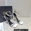 Versace Heel 10cm Pin-Point Sandals White 2023