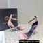Versace Heel 10cm Pin-Point Sandals Pink 2023