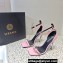 Versace Heel 10cm Pin-Point Sandals Pink 2023
