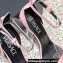 Versace Heel 10cm Pin-Point Sandals Pink 2023