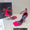 Versace Heel 10cm Pin-Point Sandals Fuchsia 2023
