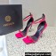 Versace Heel 10cm Pin-Point Sandals Fuchsia 2023