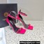 Versace Heel 10cm Pin-Point Sandals Fuchsia 2023