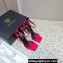 Versace Heel 10cm Pin-Point Sandals Fuchsia 2023