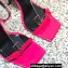 Versace Heel 10cm Pin-Point Sandals Fuchsia 2023