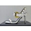 Versace Heel 10cm Studded Emily Slingback Sandals White 2023