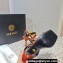 Versace Heel 10cm Studded Emily Slingback Sandals Print Red 2023