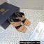 Versace High Heel 10cm Mules Allover Logo pattern Brown 2023
