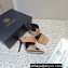 Versace High Heel 10cm Mules Allover Logo pattern Brown 2023