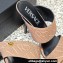 Versace High Heel 10cm Mules Allover Logo pattern Brown 2023