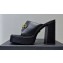 Versace Heel 11cm Platform 4cm Medusa '95 Mules Black 2023