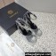 Versace Heel 11cm Aevitas Single Platform 4cm Sandals Leather Metallic Silver 2023