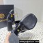 Versace Heel 11cm Aevitas Single Platform 4cm Sandals Satin Black 2023