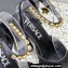 Versace Heel 11cm Aevitas Single Platform 4cm Sandals Satin Black 2023