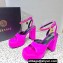 Versace Heel 11cm Aevitas Single Platform 4cm Sandals Satin Fuchsia 2023