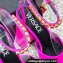 Versace Heel 11cm Aevitas Single Platform 4cm Sandals Satin Fuchsia 2023