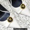 Versace Heel 9.5cm Gianni Ribbon Pumps Patent Leather White 2023