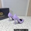 Versace Heel 9.5cm Gianni Ribbon Pumps Patent Leather Purple 2023