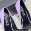 Versace Heel 9.5cm Gianni Ribbon Pumps Patent Leather Purple 2023
