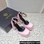 Versace Heel 11cm Aevitas Single Platform 4cm Pumps Satin Pink 2023