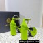 Versace Heel 11cm Aevitas Single Platform 4cm Pumps Satin Green 2023