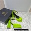 Versace Heel 11cm Aevitas Single Platform 4cm Pumps Satin Green 2023