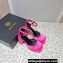 Versace Heel 11cm Aevitas Single Platform 4cm Pumps Satin Dark Pink 2023