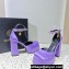 Versace Heel 11cm Aevitas Single Platform 4cm Pumps Satin Purple 2023