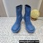 JW Anderson Heel 9cm Bumper-tube short boots Denim Blue 2023