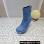 JW Anderson Heel 9cm Bumper-tube short boots Denim Blue 2023