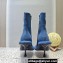 JW Anderson Heel 9cm Bumper-tube short boots Denim Blue 2023