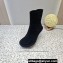 JW Anderson Heel 9cm Bumper-tube short leather boots Suede Black 2023