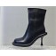 JW Anderson Heel 9cm Bumper-tube short leather boots Black 2023