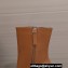 Versace Heel 10cm Calfskin Pin-Point Ankle Boots Brown 2023