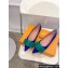 Louis Vuitton Blossom Flat Ballerinas Suede Blue/Green with Bow 2023