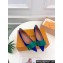 Louis Vuitton Blossom Flat Ballerinas Suede Blue/Green with Bow 2023
