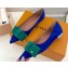 Louis Vuitton Blossom Flat Ballerinas Suede Blue/Green with Bow 2023