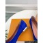 Louis Vuitton Blossom Flat Ballerinas Suede Blue/Green with Bow 2023