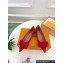 Louis Vuitton Blossom Flat Ballerinas Suede Red with Bow 2023