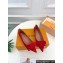 Louis Vuitton Blossom Flat Ballerinas Suede Red with Bow 2023