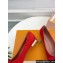 Louis Vuitton Blossom Flat Ballerinas Suede Red with Bow 2023