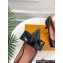 Louis Vuitton Heel 6cm Blossom Pumps Patent Black with Bow 2023