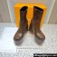 NAKED WOLFE Heel 14.5cm Jane Platform 6cm Leather Heeled-boots Coffee 2023