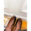Louis Vuitton Heel 8cm Blossom Pumps Suede Black with Bow 2023