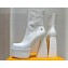 NAKED WOLFE Heel 14.5cm Jane Platform 6cm Leather Heeled-boots White 2023