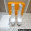 NAKED WOLFE Heel 14.5cm Jane Platform 6cm Leather Heeled-boots White 2023