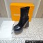 NAKED WOLFE Heel 14.5cm Jane Platform 6cm Leather Heeled-boots Black 2023